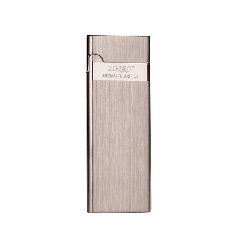 Zorro Z636 Pure Copper Ultra-Thin Direct Ignition Men's Original Flint Compact Mini Windproof Lighter