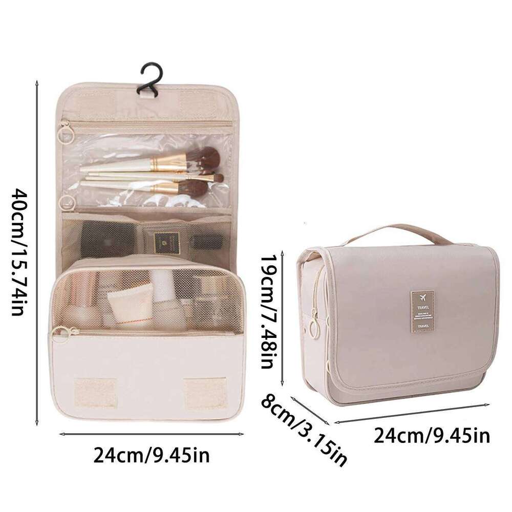 A multi-functional travel bag that can be hung with dry wet separation, a hand-held toiletry and storage bag, one set XJ260310