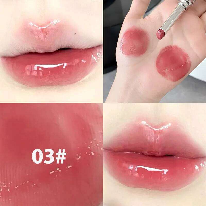 Moisturizing lipstick, mirror glaze, clear hold, non-stick lip gloss Z260310