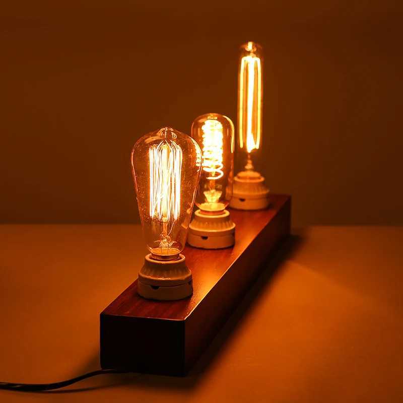 Edison Retro Lamp Incandescent Edison light Bulb E27 220V/110V 40W Room Decoration Edison Lamps Bulbs Ampoule Filament Christmas H260310