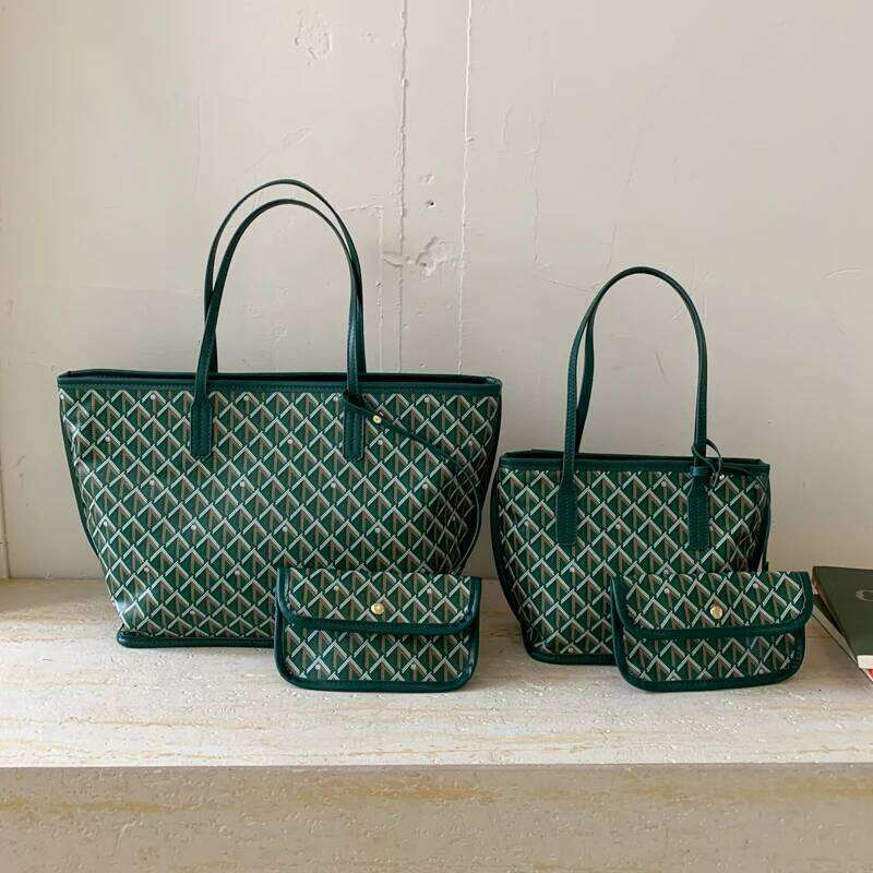 shopping Bag Classic Large Capacity Tote Two Suitcase Versatile Shoulder Handbag Different Size Choose XJ260310