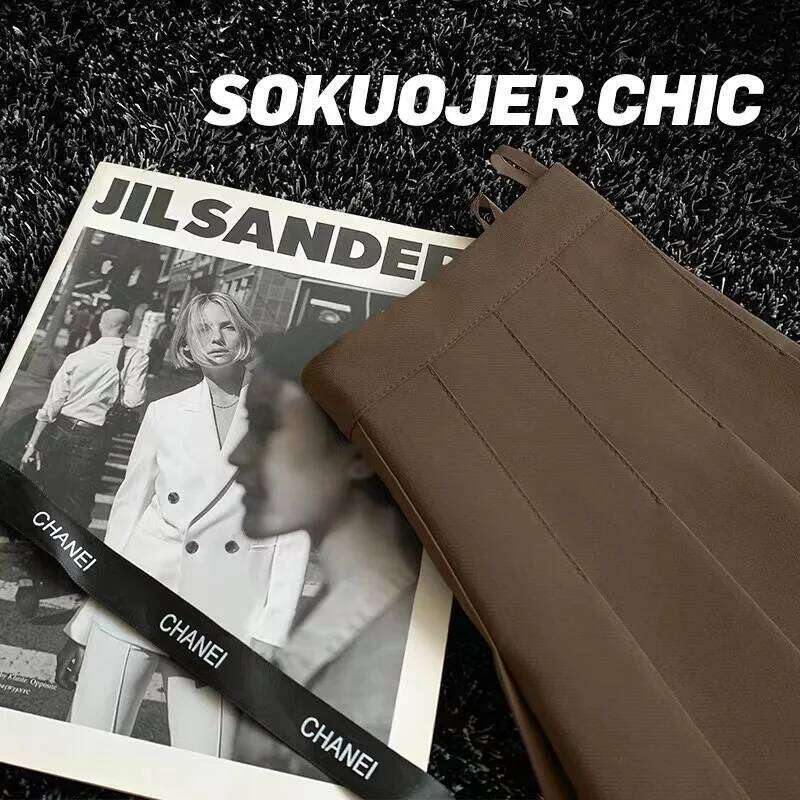 New Vintage Dark Grey Mini Women Ruffles Pleated Sexy Shorts Skirts Female Fashion 2024 Streetwear Mujer Faldas XJ260309