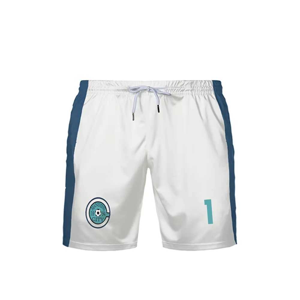 New Blue Lock Anime Manshine City Team Nagi Isagi Youth Shorts Quick Dry Breathable Mens Sports Short Bottoms N260310
