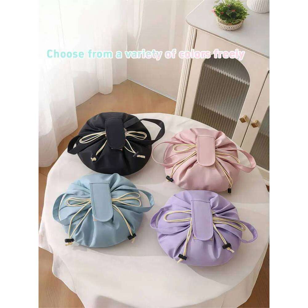 1PC 2025 Autumn/Winter new makeup large-capacity portable travel toiletry storage bag, drawstring bundle bag XJ260310