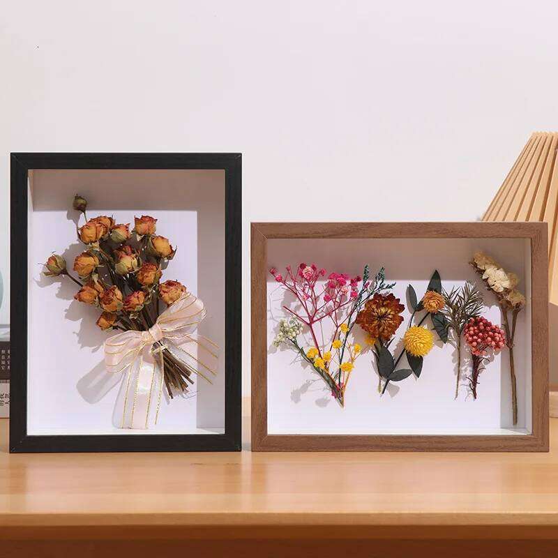 Shadow Box 3D Hollow 3cm 5cm Photo Frame Dried Flower Specimen Holder Handmade DIY Handwork Display Home Decoration H260310 - view 3