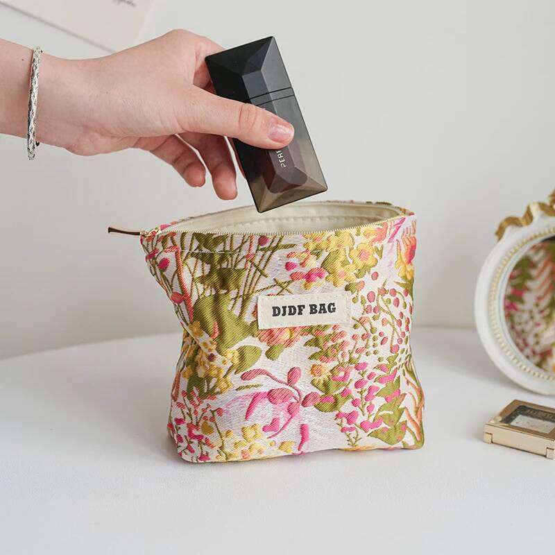 Women's cosmetic small color, large capacity cosmetics, lipstick, storage portable coin purse, key bag, inner sleeve XJ260310