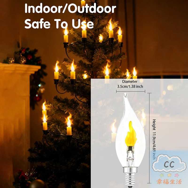 HUAHUACandle-like Flicker LED Bulbs E12/E14/E27 Fire Effect Decoration for Candelabra BaseHUAHUA H260310