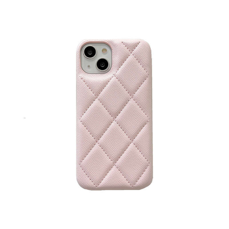 iPhone Pro Max Chanel Style Quilted Luxury Apple 15 Caviar 13 Leather 12 Goddess Phone Case
