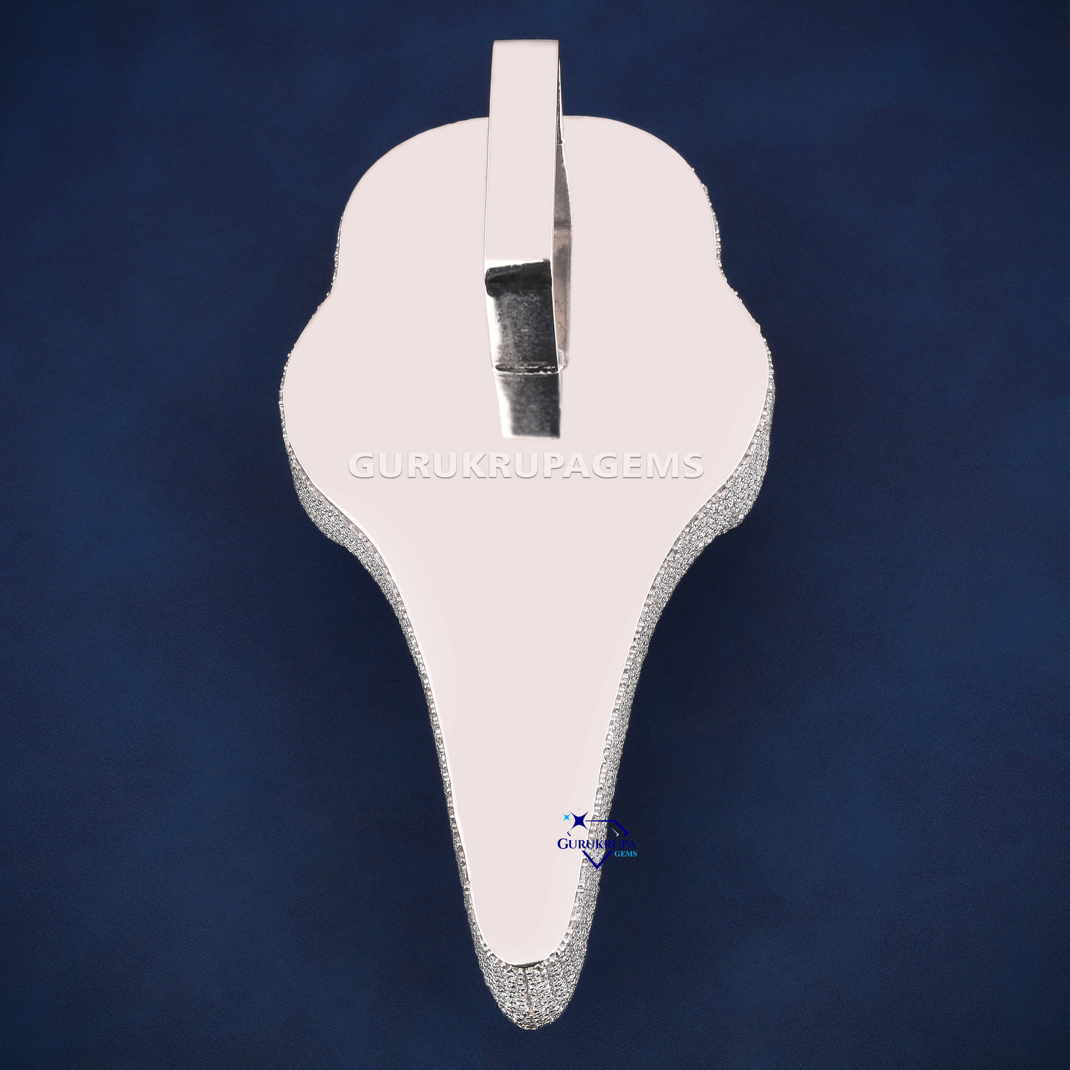 925 Silver Moissanite Iced Out Scream Mask Pendant Hip Hop Bling Baguette Ghost Face Charm Necklace for Men Jewelry