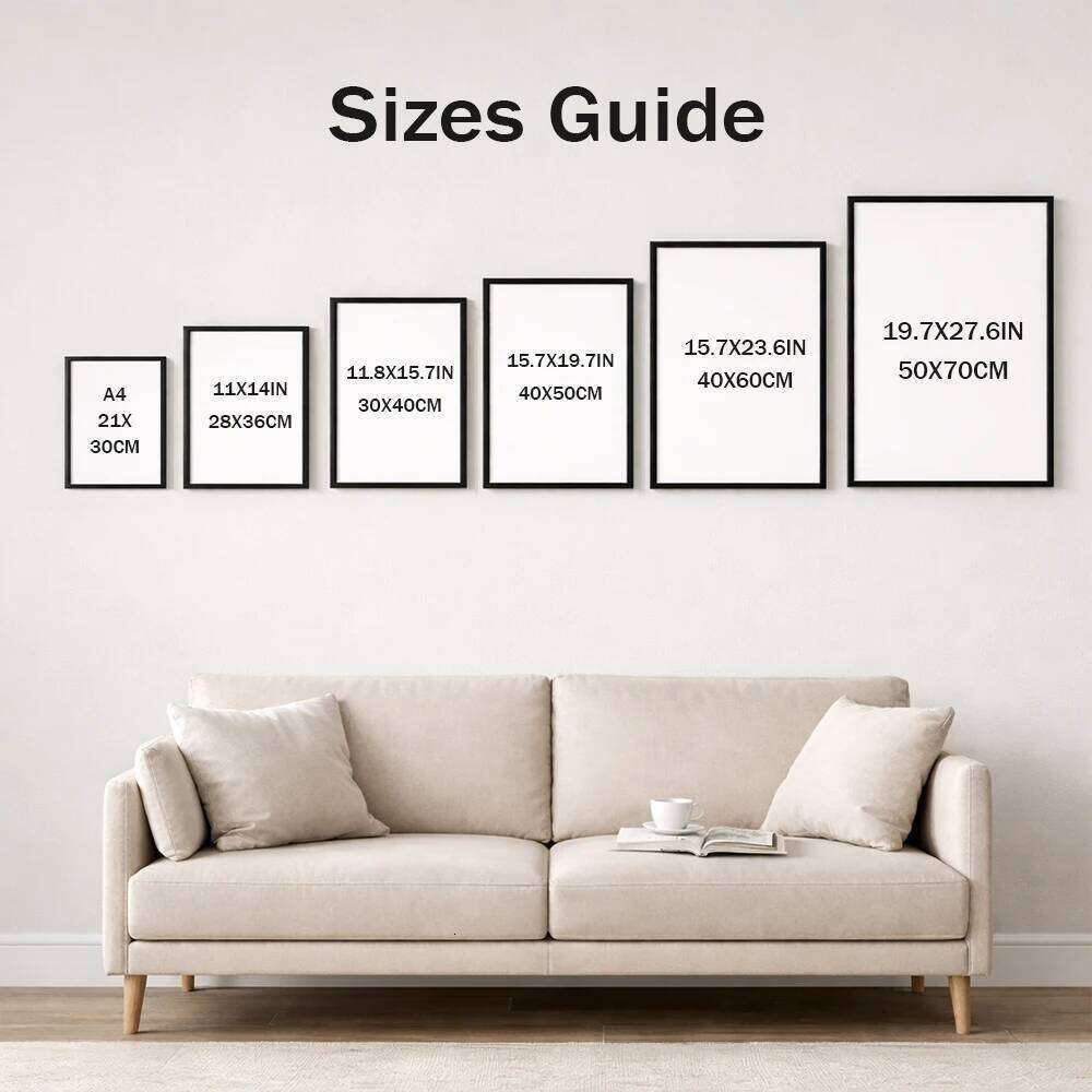 3pcs 30x40 50x70cm Picture Frames Aluminum Modern Photo Frame Black With Mat For Wall Art Mounting Canvas Print Home Decor H260310 - view 3