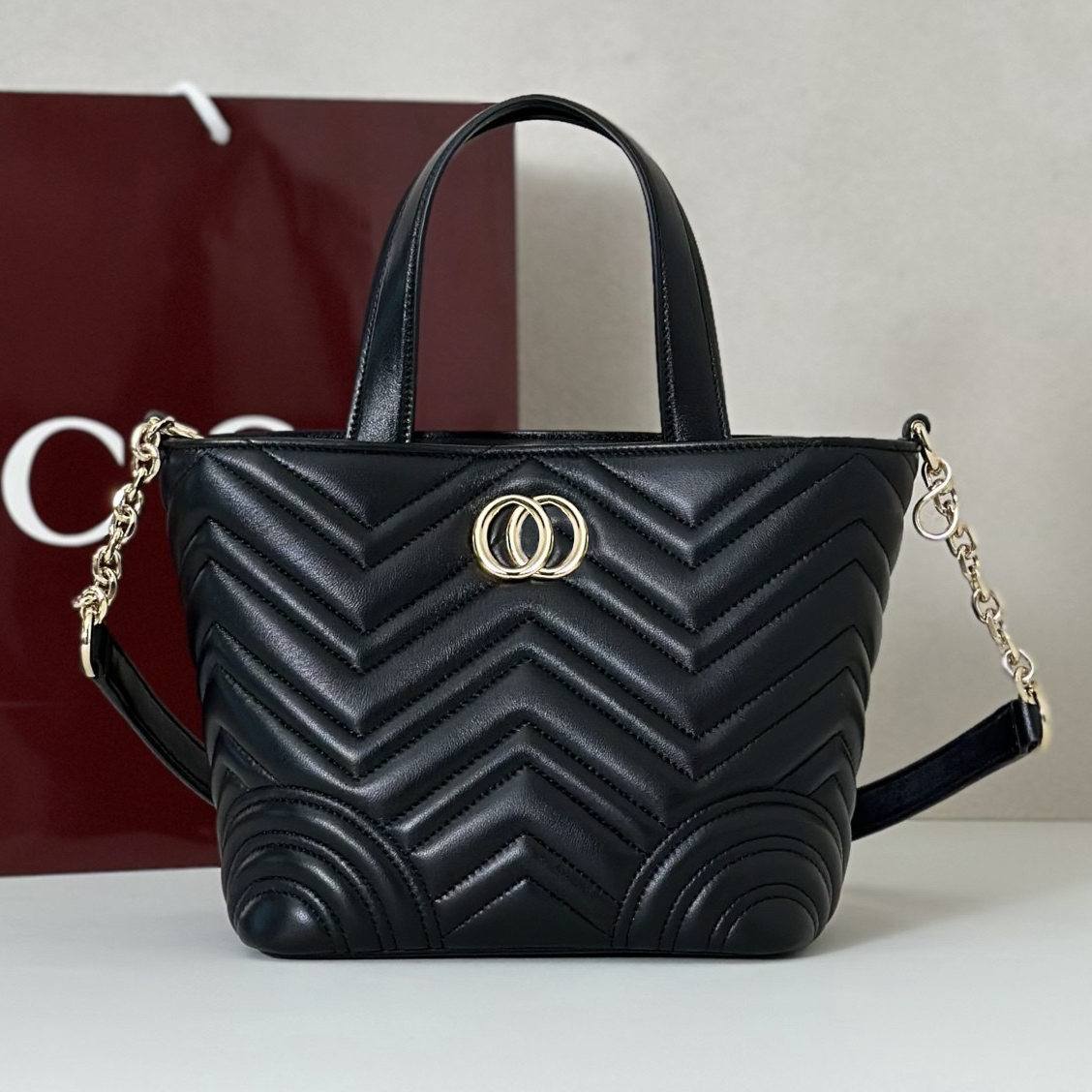 Designer Handbags Luxury Bags Wallets Shoulder Bags Tote Bags Women's High-Quality Tote Bags Large Capacity Shopping Bags Black Lambskin Bags Fall/Winter Hot Items 88