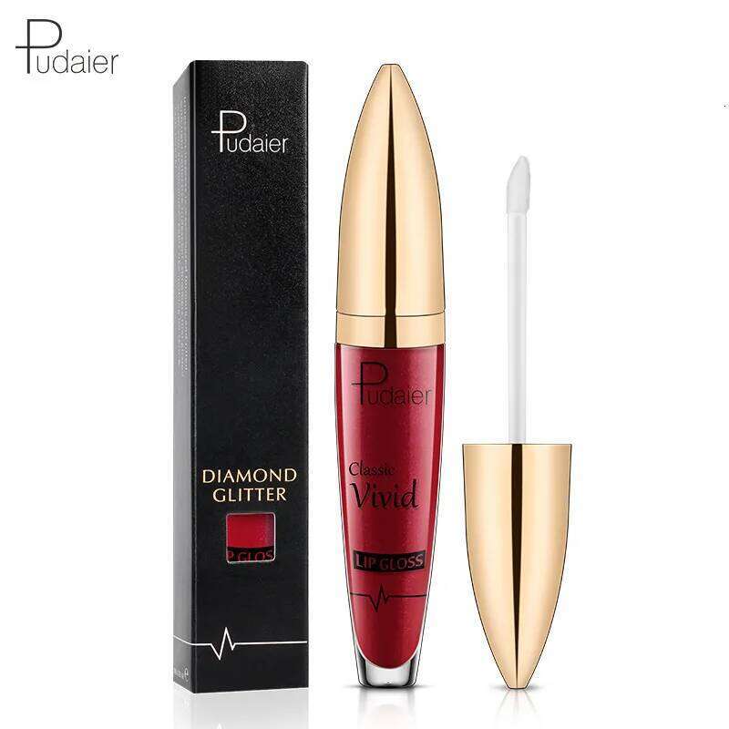 Waterproof Shimmer Pearl Colour Lip Gloss 18 Colors Matte Glitter Liquid Lipstick Diamond Sexy Make Up Z260310