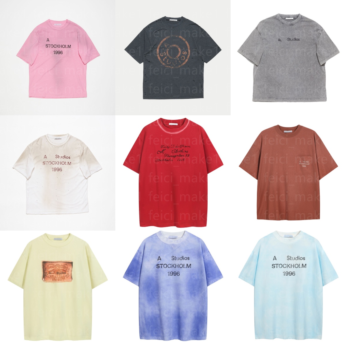 26ss Designer Women T shirts Summer Cotton Simple Trend Loose Letters Print Round Neck Casual Short Sleeved Pullover Tee Tops