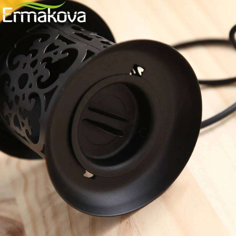 ERMAKOVA Candlestick Vintage Metal European Holder Articles Hanging Lantern with Candle Stand Wedding Home Decoration H260310