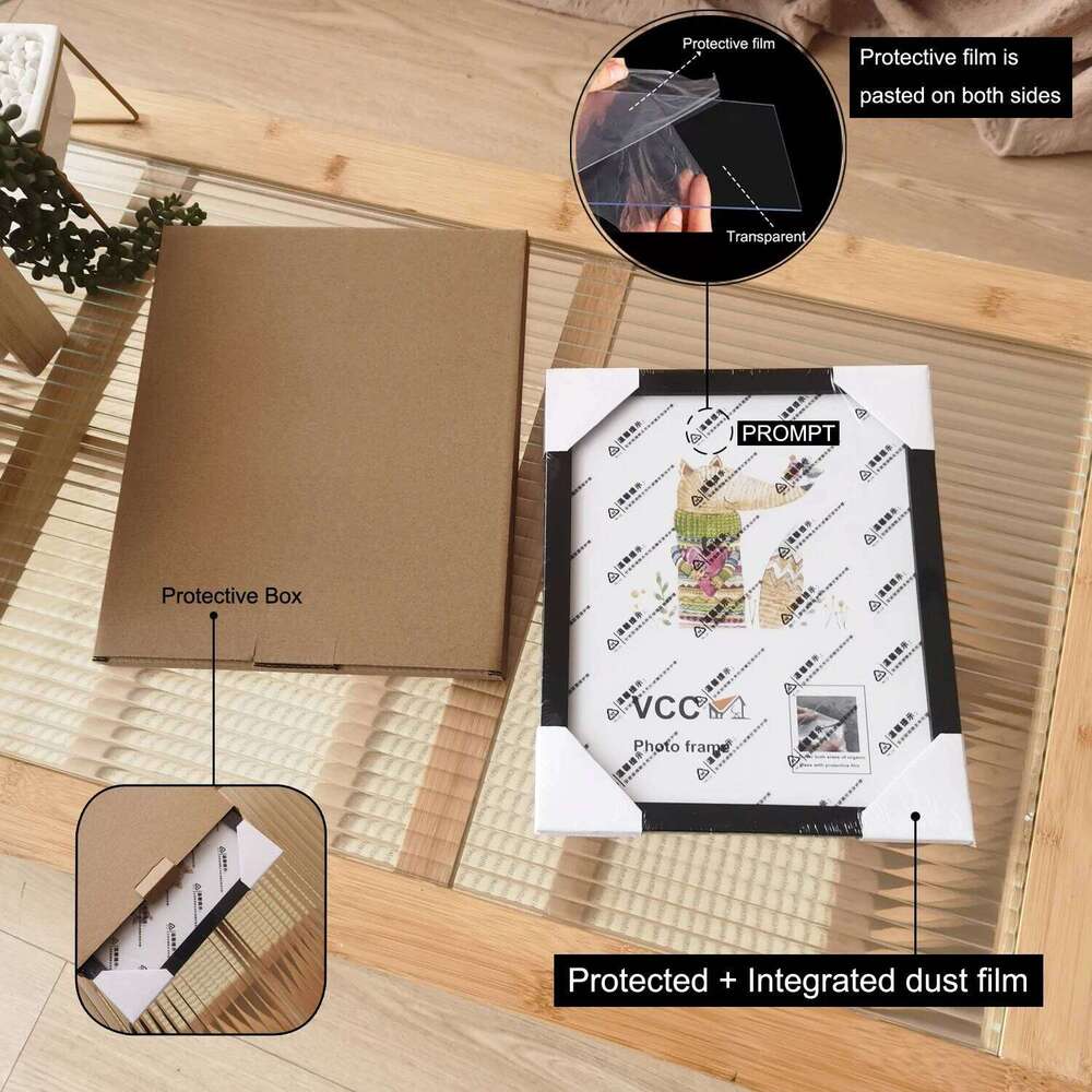 1Pc Wooden Wall Hanging or Stand 10X15 15X20 20X25cm A4 Picture Frame For Pictures Photo Decor Commemorative Gif H260310 - view 5