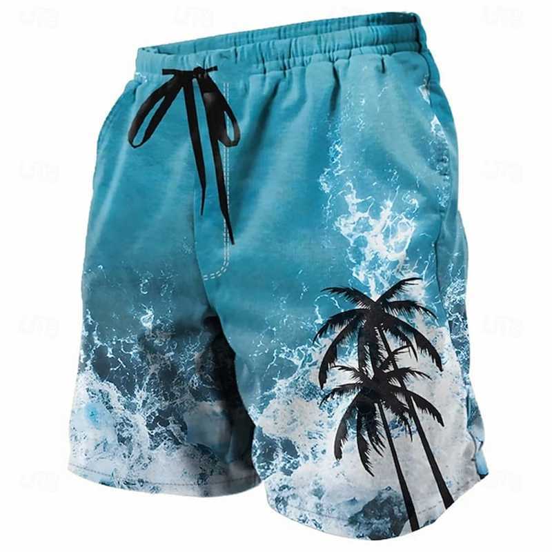 Coconut Tree 3D Print Sports Quick-Dry Breathable Men Kid Outdoor Street Casual Vacation Comfort Parent-child Short Beach Pants N260310
