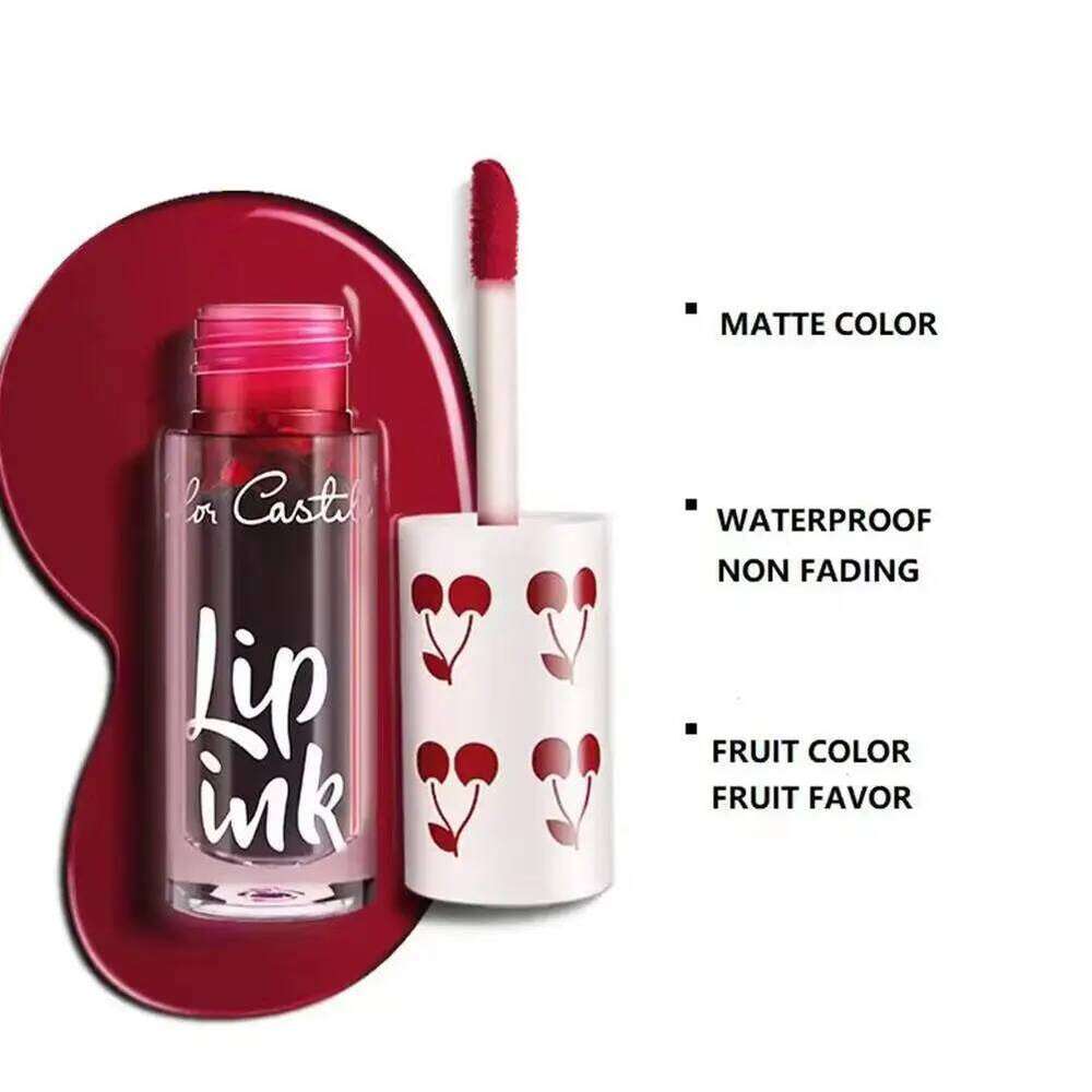 Hydrating Moisturizing Glaze Tint,3 in 1 Eyes and Cheeks Tint Stain Lip Gloss,Velvet Matte Liquid Lipstick Long-Lasting Z260310