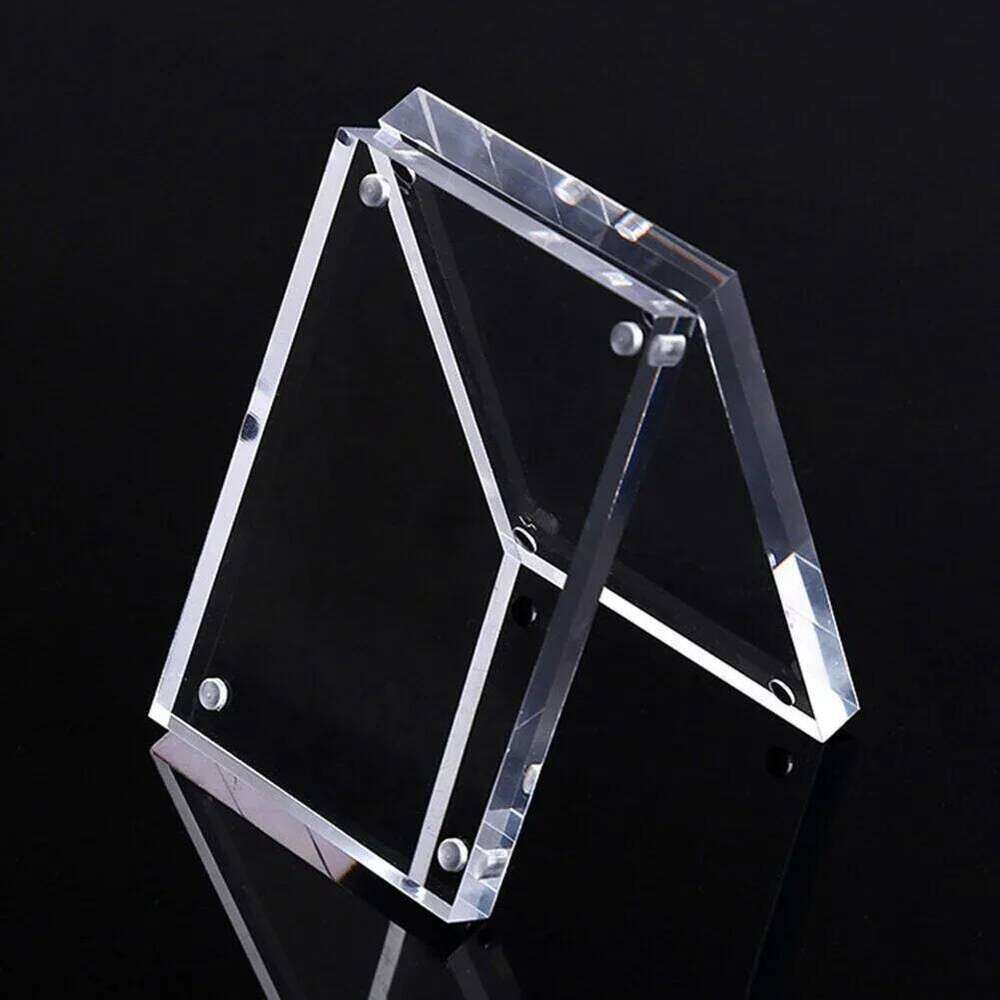 1 Pc Transparent Photo Acrylic Magnetic Frame Poster Display Stand 3/5mm For Room Desk Home Decoration H260310 - view 3