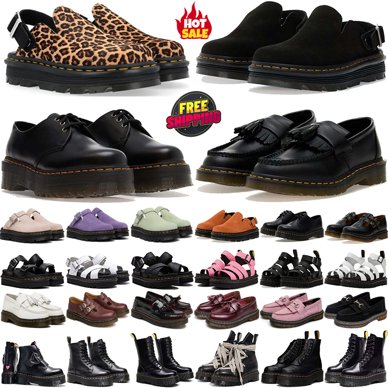 free shipping Designer dres doces martin martenshoes martenns sandals heels Shoes slides clogs pink sandal slippers sliders for mens womens sandale pantoufle top
