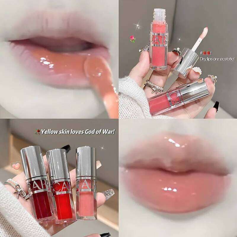 Mirror-like, moisturizing glass gloss with long-lasting, clear, plumping, and lip line-reducing properties. Lip gloss. Z260310
