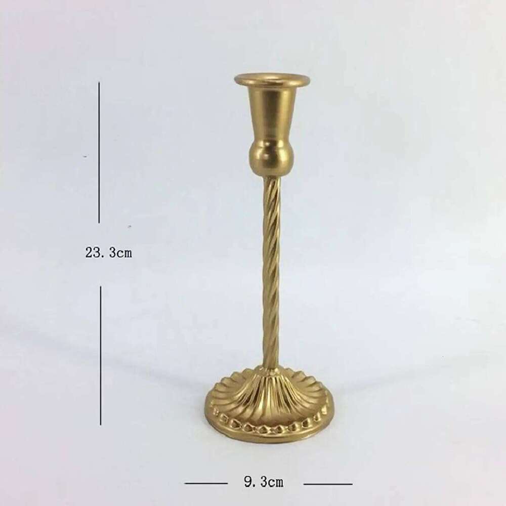 Candle Holder Candelabrum Tabletop Candelabra Metal Candlestick Decorative Ornament for Festival Banquet Parties Wedding Home H260310