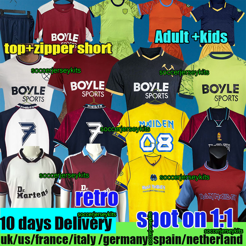 25 26 BOWEN L. PAQUETA WHU soccer jerseys west ha ms ALVAREZ kits ANTONIO VLASIC WARD PROWSE WEST HA MS football shirts INGS BENRAHMA MEN Kids WHU 2025