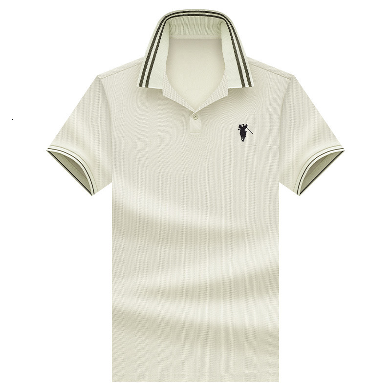 Luxury Brand Designer Clothes Premium Paul Authentic Men's Clothing, Men's Polo Shirt, Summer Turn-Down Collar With Small Horse Logo, Short-