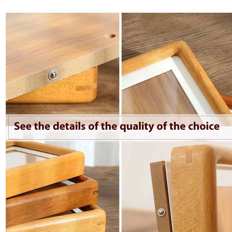 Solid Wood Photo Frame Mortise Tenon Joint Design, Walnut and Teak Round Corner Picture Frame, Perfect Couple Gift H260310 - view 6