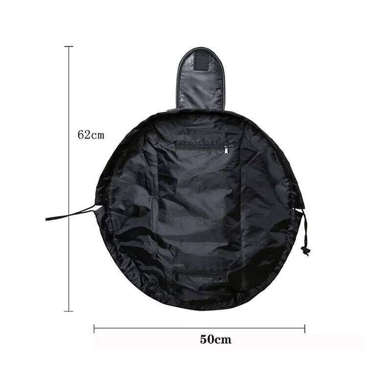 Drawstring Elastic Makeup Storage Bag Women Portable Travel Black Large Capacity Portables Handbag Storage-Bags Trendy XJ260310