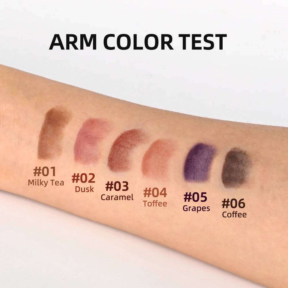 Matte Makeup Kit 2pcs Waterproof Long Lasting Liner and Lip Oil Combo Red Brown Pink Nude Tones Lipstick Set Z260310