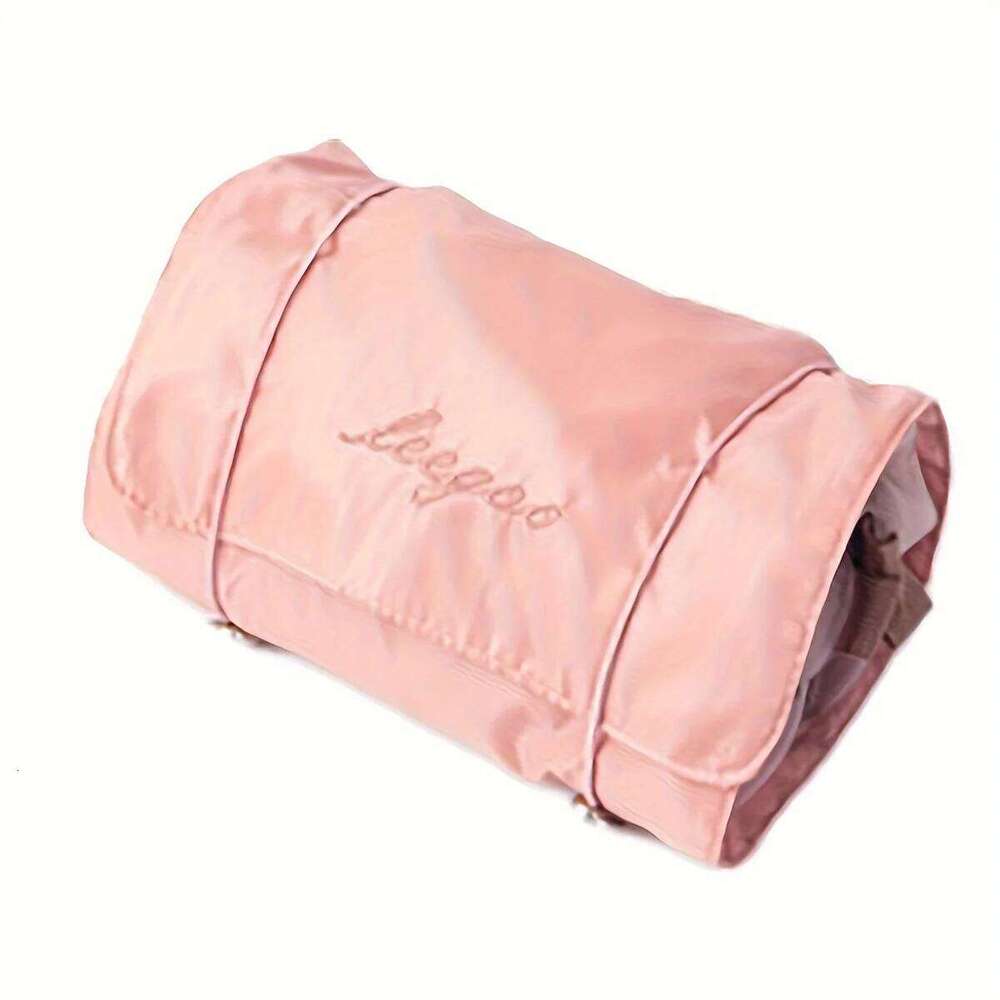 Pink waterproof detachable 4-in-1 makeup Multifunctional portable toiletry set Large capacity travel mesh storage bag XJ260310