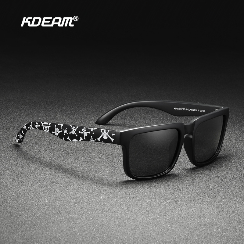 Trendy And Cool Outdoor Sunglasses Classic Square Outdoor Sports Sunglasses Polarized Designer Sunglasses Sunglasses Colorful True Film UV Protection KD2501PRO