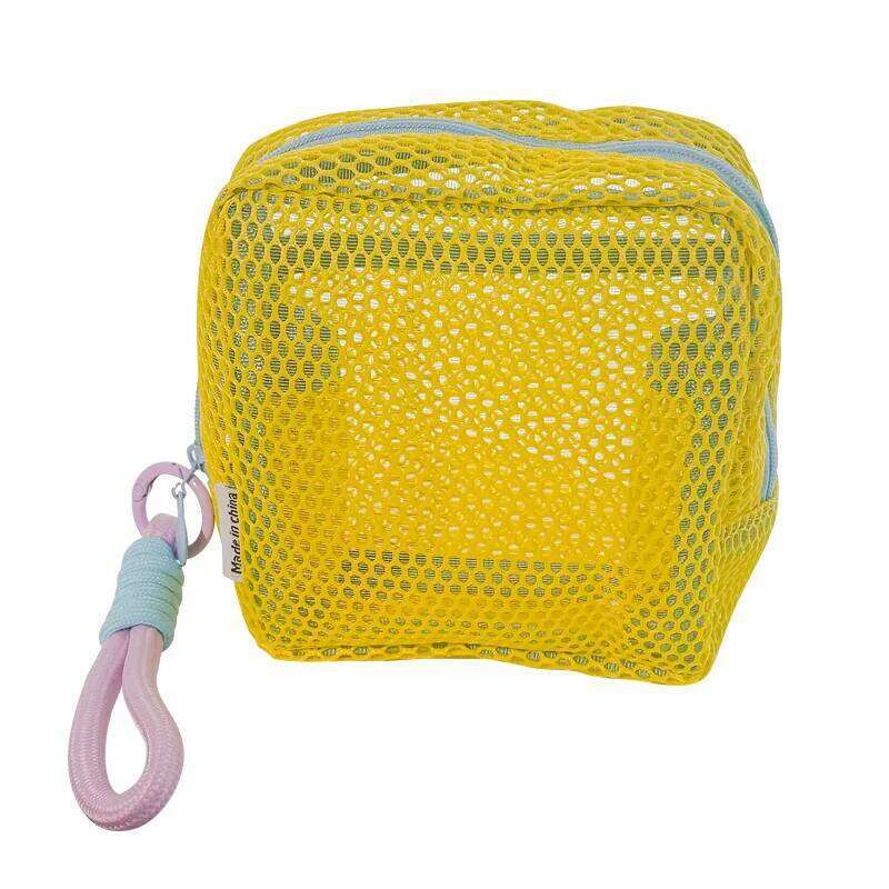 Storage Dopamine Fashionable Trendy Travel Business Trip High-capacity Mesh Portable Makeup Bag Lipstick Earphone Coin Purse XJ260310