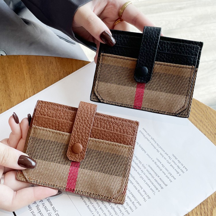free shipping 2026 new minimalist fashion card bag with multiple card slots casual retro trend designer handbag for woman