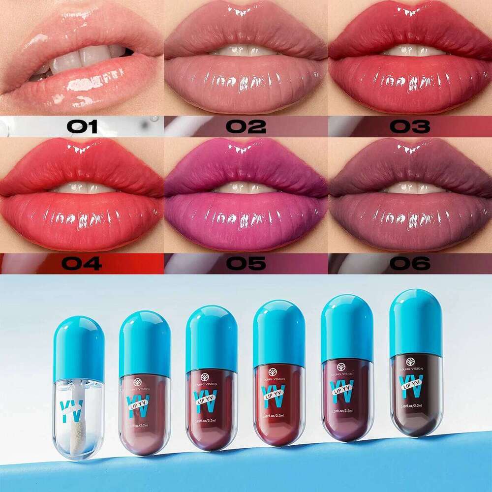 YOUNG VISION 3 colors avocado moisturizing glaze small of long-lasting white lightweight non-sticky lip gloss set Z260310