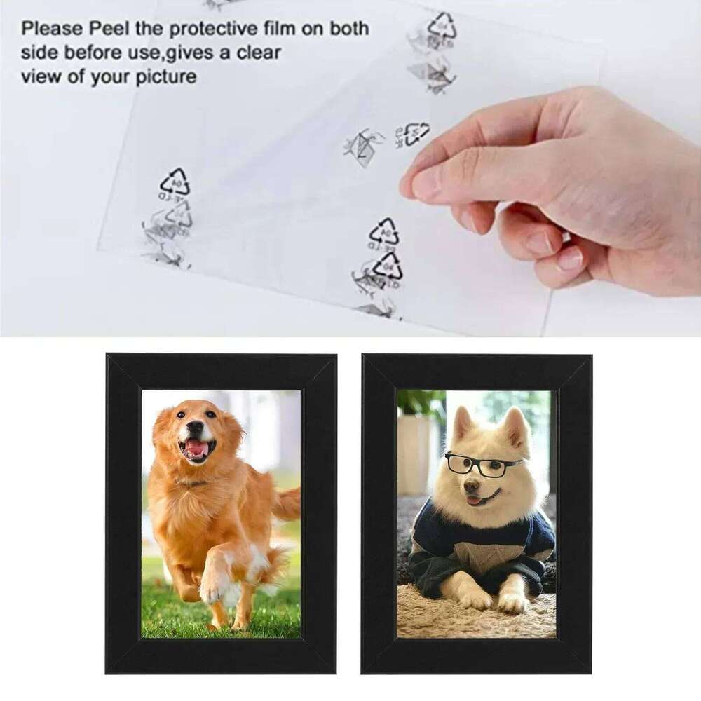 Photo Frames Black 4x6 Inches For Wall Hanging Tabletop Picture Poster Frame Holde Home Decor H260310 - view 5
