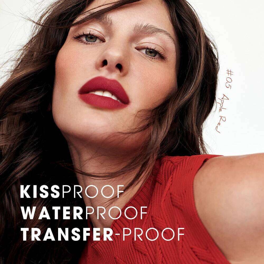 Wholesale O.TWO.O Newest Lipstick Waterproof Makeup gloss Rose Rouge Silk Liptint Matte Sexy Red Lip Stain Liquid Lipgloss Z260310