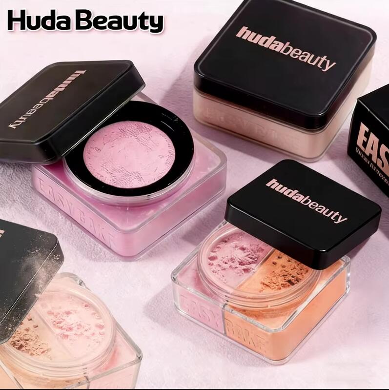 New Packing HD Beauty Easy Bake 8 Colors Makeup 20g Face Loose Baking Setting Powder Poudre Easy Bake Fixation Natural Face powder