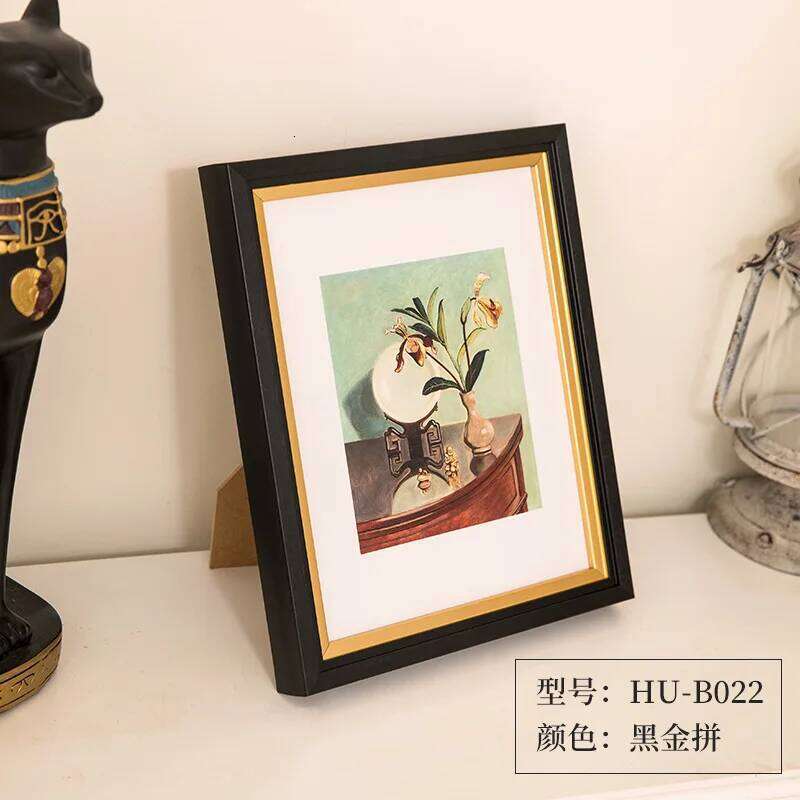 Creative Gold Picture Versatile Photo Frame for 8-inch, 10-inch, and A4 Artworks Horizontal & Vertical Display Home Dcor H260310 - view 6