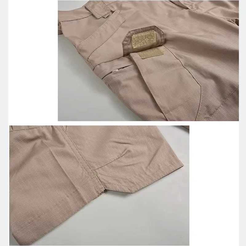 TRVLWEGO Mens Tactical Cargo Shorts Waterproof Lightweight Work Short Quick Dry Military Multi Pockets Ripstop for Hiking N260310
