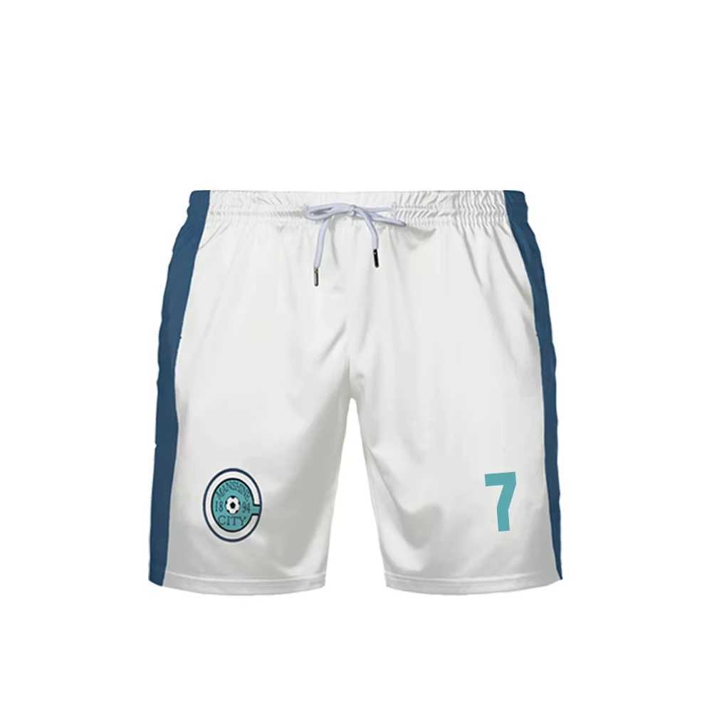 New Blue Lock Anime Manshine City Team Nagi Isagi Youth Shorts Quick Dry Breathable Mens Sports Short Bottoms N260310