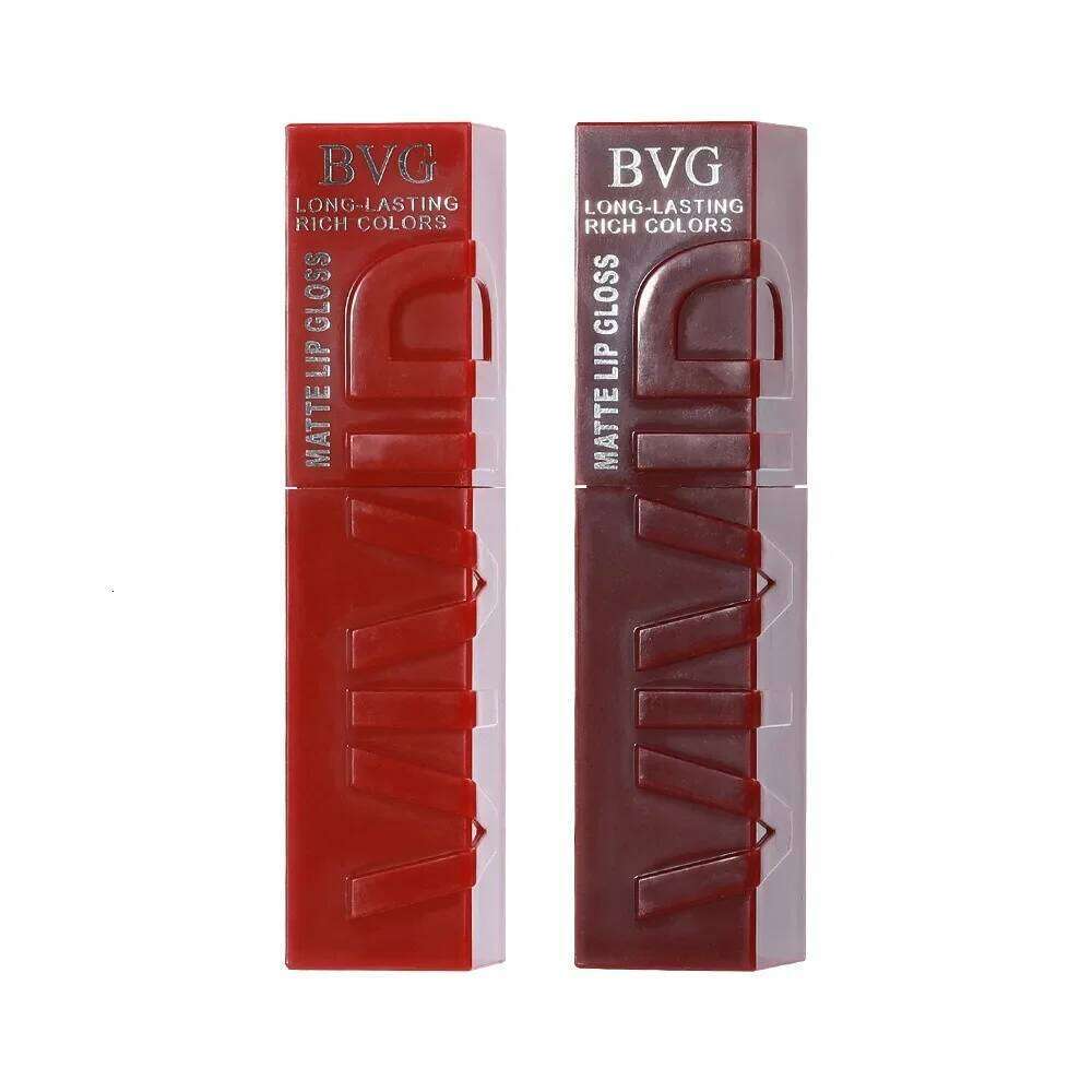 High-End Multi-Color Matte Lip Gloss Long-Lasting Non-Greasy Lipstick Rich Warm Colors Fading Liquid Makeup Z260310
