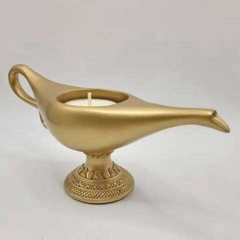 God Lamp Candlestick Creative Small Bedroom Art Ornament Resin Crafts New Style H260310