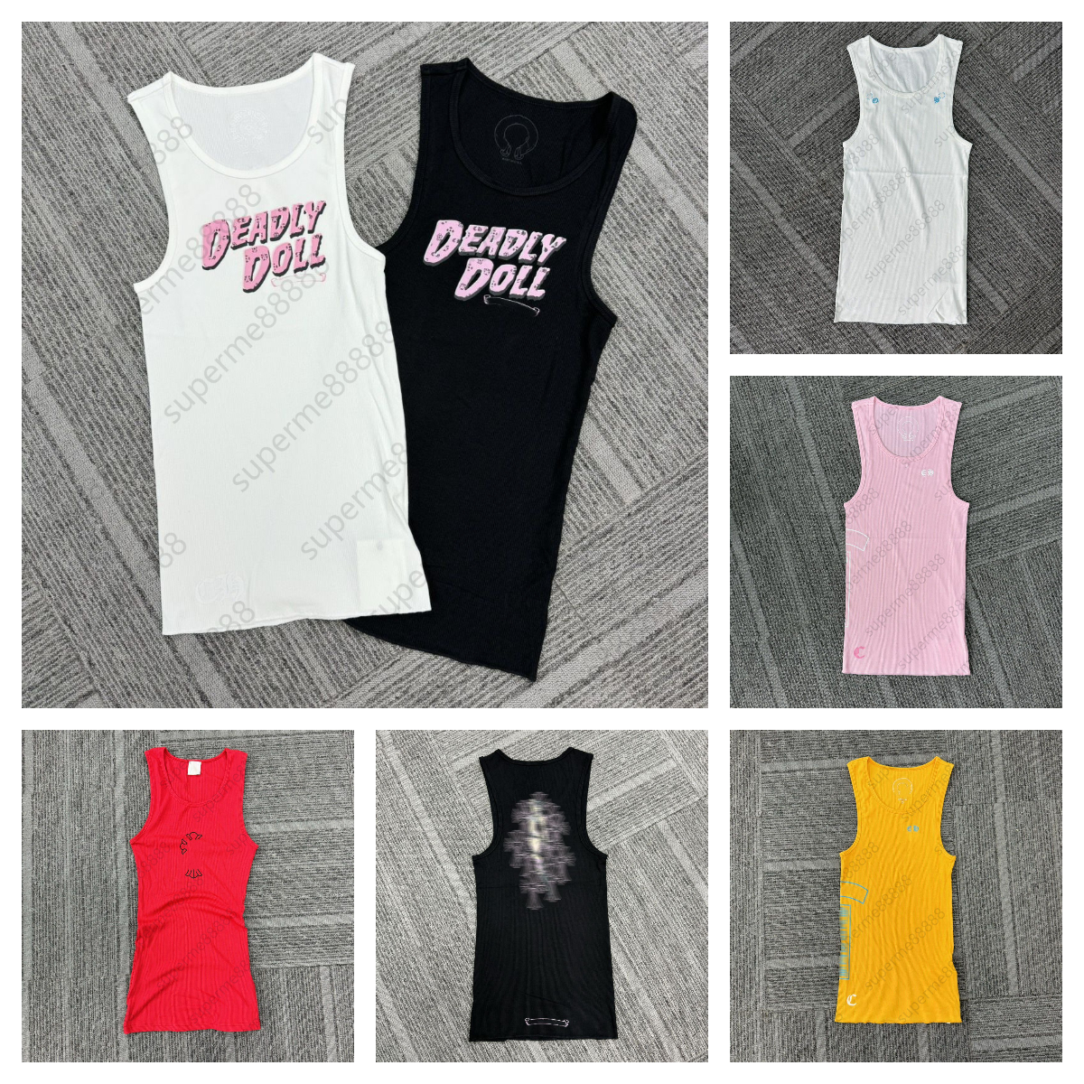 tank top designer tops tshirt women women shirt Letter print Cotton Vest Summer Casual Slim Sleeveless Vest Top for Women tops t shirt femme tank top women womens top