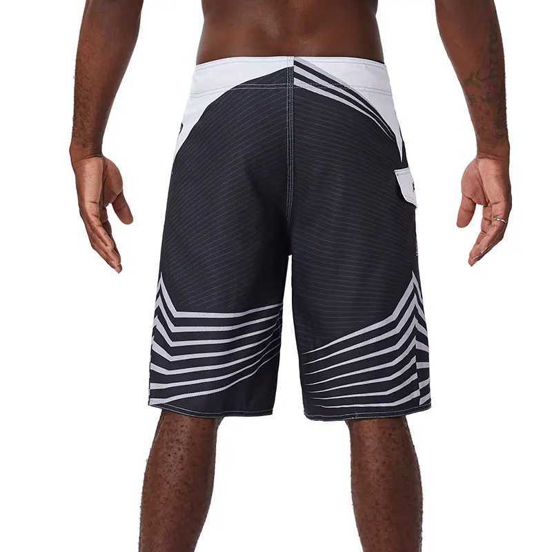 New Summer MenS Board Casual Drawstring Pockets Shorts Beach Brand Short Surfing Bermudas Male Boardshorts Quick Dry For Sports N260310