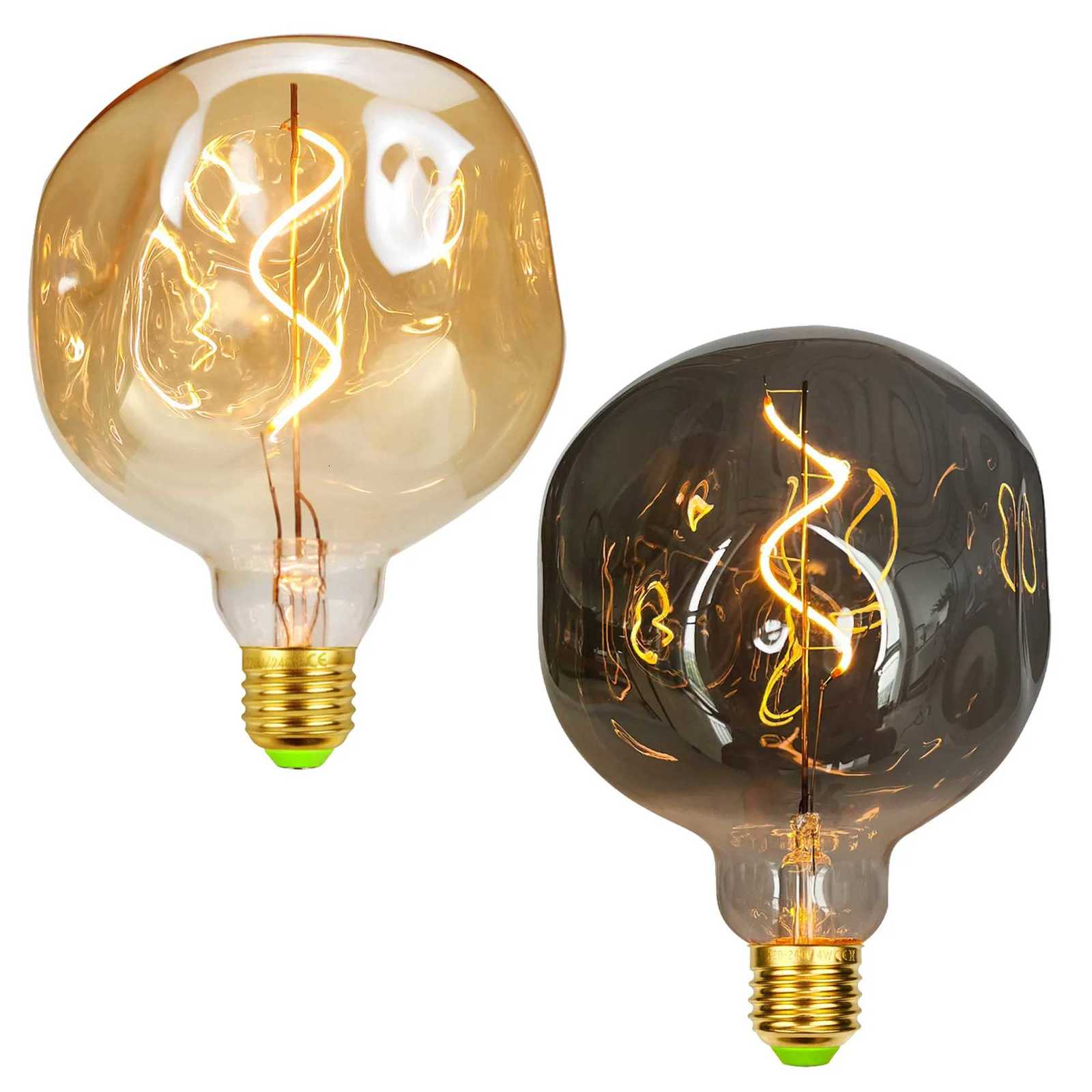 TIANFAN Vintage Led Bulb G125 Special Shaped Big Stone 4W Dimmable 110V 220V E26 E27 Decorative Edison Bulb H260310