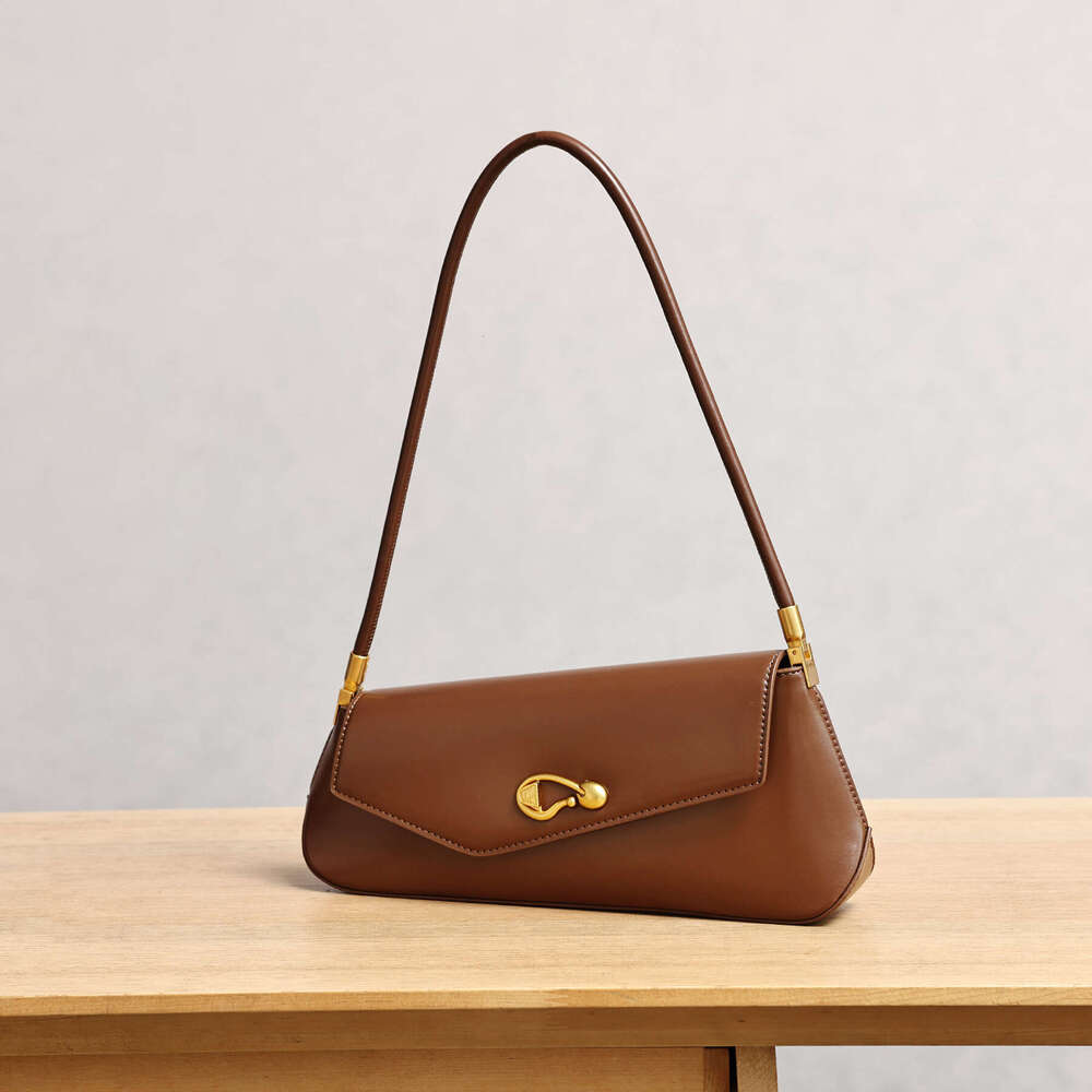 Luxury Shoulder Bags Totes Hobo HHJBAG Original Design French Retro Underarm Autumn Winter High End Baguette Single Commuting Women S Bag SENYY