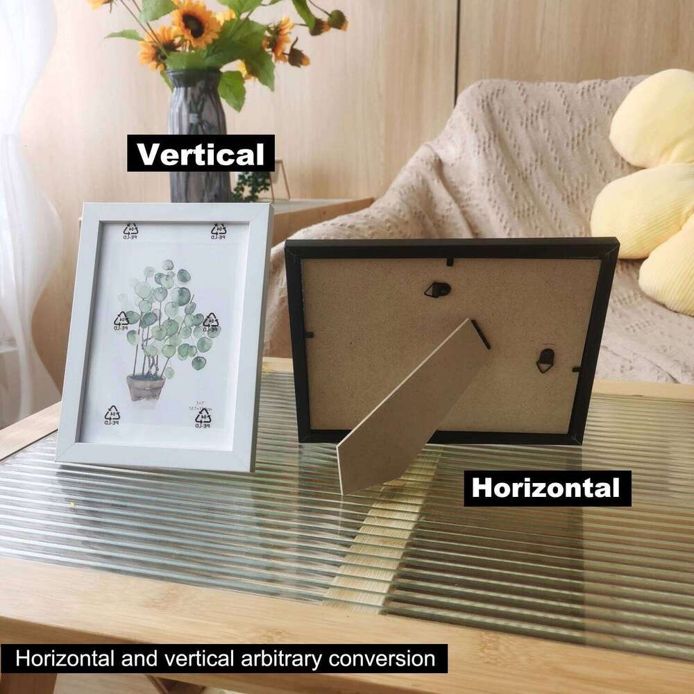 1Pc Wooden Wall Hanging or Stand 10X15 15X20 20X25cm A4 Picture Frame For Pictures Photo Decor Commemorative Gif H260310 - view 4