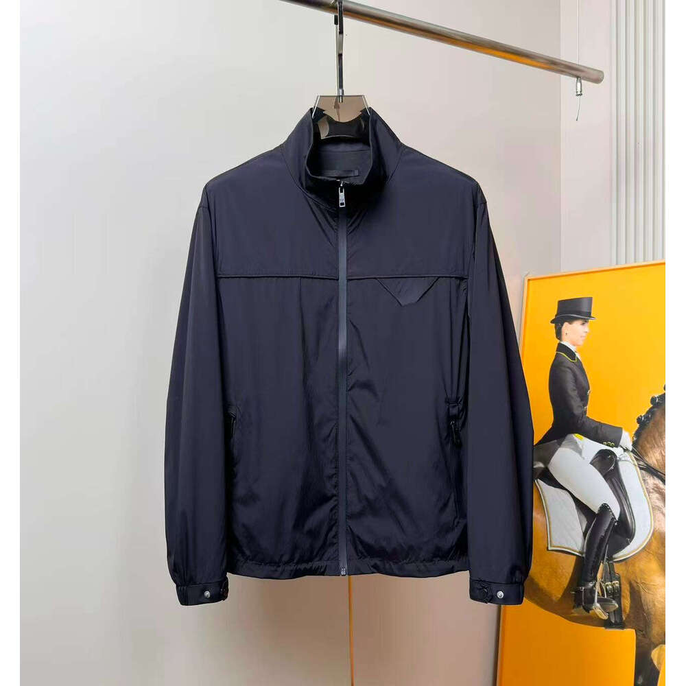 Jacket windbreaker mens designer jacket High quality designer spring autumn zipper pocket splicing design luxury brand mens casual coat jacket