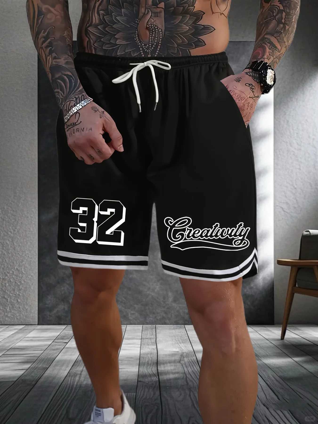 2025Men Sport Breechcloth Summer Sportswear Beach Jogging Short Pants Training Shorts Basketball Clothing Gym Running Sweatpants N260310